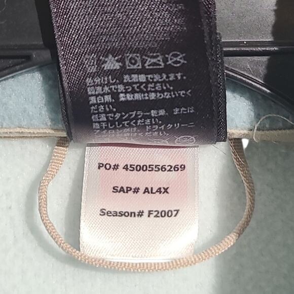 The North Face Vintage 2007 Polartec Full-Zip Fleece Jacket XL Blue AL4X GUC - Picture 7 of 7